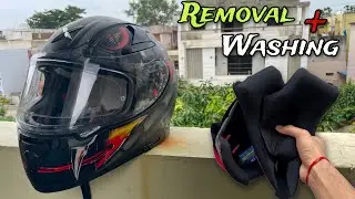 Axor Venomous Helmet Padding Removal & Washing Tutorial |How to remove &wash padding of Axor Helmets