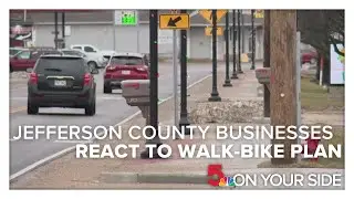 Jefferson County businesses have sights set on roadway improvements for pedestrians, bicyclists