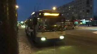 Троллейбус Санкт-Петербурга 8-111: БКМ-321 б.3424 по №28 (19.02.18)