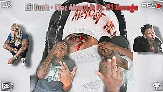 Is Durk The Goat?👀🐐 War About It - Lil Durk Ft. 21 Savage REACTION‼️❄️  #trending #lildurk
