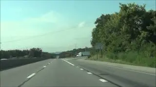 Pennsylvania - Interstate 83 South - Mile Marker 30-20 (8/7/15)