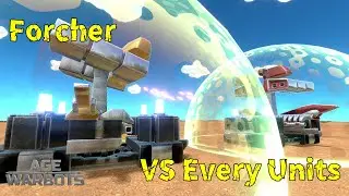 Forcher vs Every Unit in Playtest - Age of Warbots (AOWB)