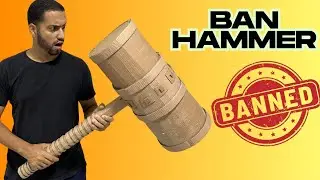 COMO FAZER O MARTELO BAN HAMMER DE PAPEL&Atilde;O