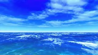 The roar of the sea