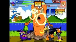 MUGEN battle #7020: Ducks vs Cuphead Bosses #2