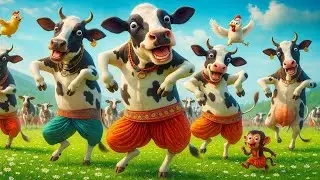 FUNNY COW DANCE 2 │ Cow Song & Cow Videos 2025