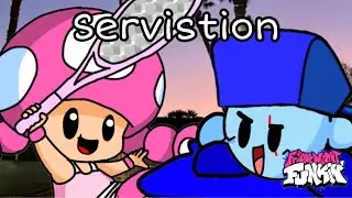FNF Servistion (Tennis Toadette/BLU)