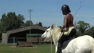 2022 FIRFOL Sport-études ! Angeline et son cheval Irish cob Djin