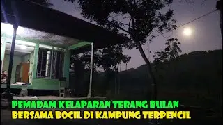 Pemadam Kelaparan Di Bawah Terang Bulan. Bersama Bocil Di Kampung Terpencil.
