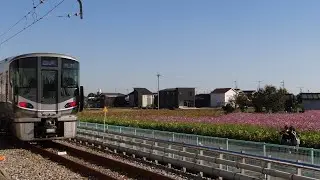 【貴重音声収録】223系 車両洗浄体験｜網干総合車両所 一般公開（出庫〜帰着）