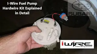 Subaru I-Wire Kit Install With A Twist (In depth explanation of Subaru Hardwired Fuel Pumps)