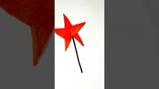 Magic wand art ideas #youtubeshorts #artshorts