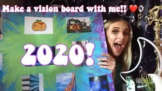 2020 VISION BOARD: I&rsquo;m BARELY crafty
