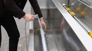 Two Tanks Anilox Roller Ultrasonic Cleaning Machine