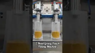 2 Head Gravy Pouch Filling Machine | Chutneys, Sauces & Curries