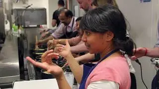 Food for Life nutrition and cooking classes at the Royal Free Hospital NHS Trust with staff