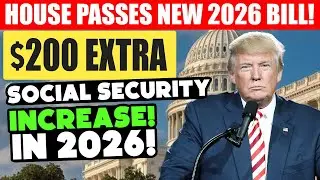 💵 BREAKING: Congress Just Approved a $200 Social Security INCREASE for 2026 &ndash; Who Gets Paid First?!