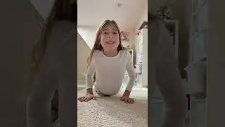 Good leg and bad leg gymnastics challenge fun 🤩😄