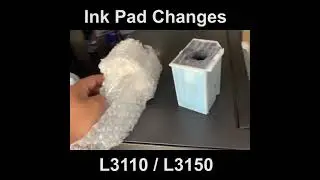 How to Change L3150 / L3110 Waste Ink Pad