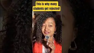 This is why many students get rejected | Apply early #students