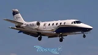 Silesia Air - Cessna 560XL Citation XLS+ OK-XLS - Landing at Split Airport LDSP/SPU