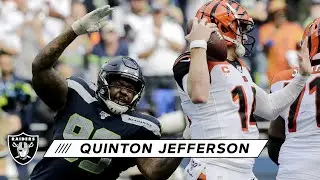 Highlights: DT Quinton Jefferson | 2021 NFL Free Agency | Las Vegas Raiders