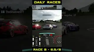 Multiple STRATEGIES... CLOSE Racing and DEADLY Walls.. #gt7 #Shorts #ytshorts