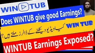 Is WinTub Earning Money Fake or Not | Scam Investigation | Online Earnings
