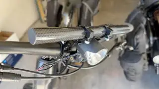 Bicycle Handle Bar Extender Install