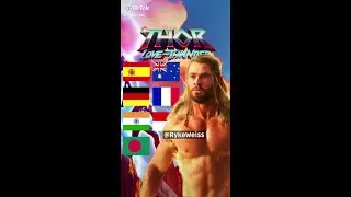 Chris Hemsworth SPEAKING 7 LANGUAGES #ThorLoveAndThunder #Marvel