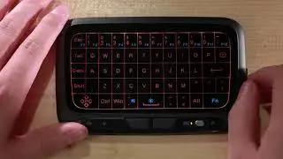H18+ 2.4GHz Wireless Backlight Keyboard Full Touchpad