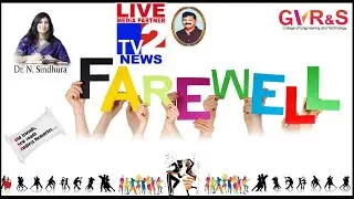 LIVE🔴: GVR&S  ENGINEERING COLLEGE FAREWELL || BUDAMPADU GUNTUR DISTRICT 2024 ||TV2NEWS