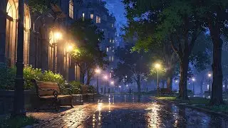 Street After Rain &mdash; Lofi Chill Music in Urban Calm Cozy Vibes for Chill & Deep Sleep