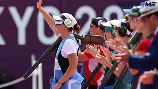Spain wins the Olympic Games  first ever trap mixed team gold medal | NewsRme | Olympic News