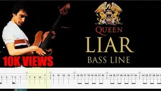 Queen - Liar (Bass Line Tabs) By John Deacon