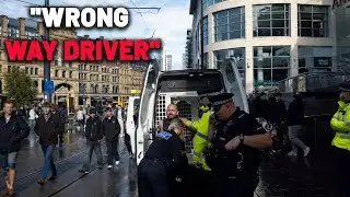 Police Warning Ya Power Abuse? Full Street Scene