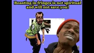 DOPED IN FRINGES AND BORDER OF BLUE , PROOF FRINGES WONT SAVE YOU