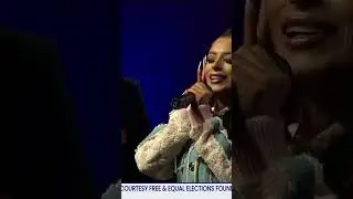 LOOMIS FAILS SINGING USA NATIONAL ANTHEM - FREE & EQUAL PRESIDENTIAL DEBATE 2024