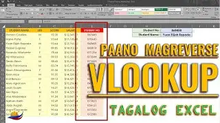 How to Create a Reverse  VLOOKUP in Excel (From Right to Left) | EXCEL TAGALOG