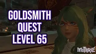 FFXIV 4.0 1141 Goldsmith Quest Level 65