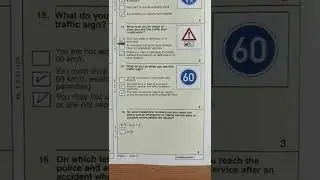 #drivinglicence #english Germany theory driving test