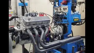 Big Block Chevy 489 -  AFR 290 Heads 10:6:1 Pump Gas, 646.7 Torque and 687.9 HP