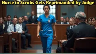 Nurse in Scrubs Gets Reprimanded by Judge, But Her Powerful Comeback Earns a Standing Ovation