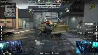 FER clutch 1v2  insine defuse bomb