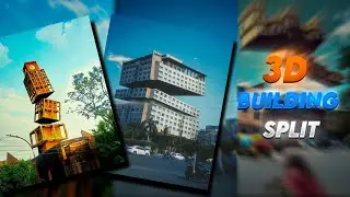 Easy Building Split Up Effect Tutorial | Capcut Pro