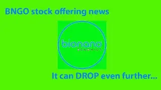 More (BNGO) News: How Far Will Bionano Genomics Drop?? Update