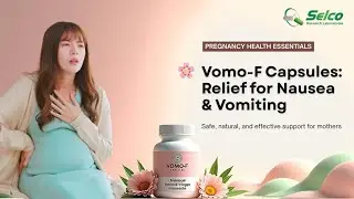 🌸 Vomo-F Capsules - Helps to ease symptoms of NAUSEA & VOMITING During Pregnancy 💖