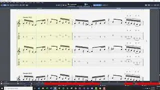 Megadeth - Dystopia Outro 70/90 Gradual Speed Building Exercises