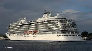 VIKING JUPITER | maiden call in Warnem&uuml;nde (Germany) | 4K-Quality-Video