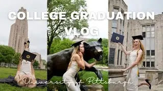 I GRADUATED COLLEGE!! // University of Pittsburgh graduation vlog